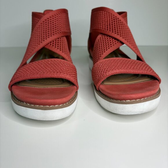 Easy Spirit Womens Platform Ankle Strap Sandal Size 7.5 Pink Open Toe Comfort - Picture 2 of 8